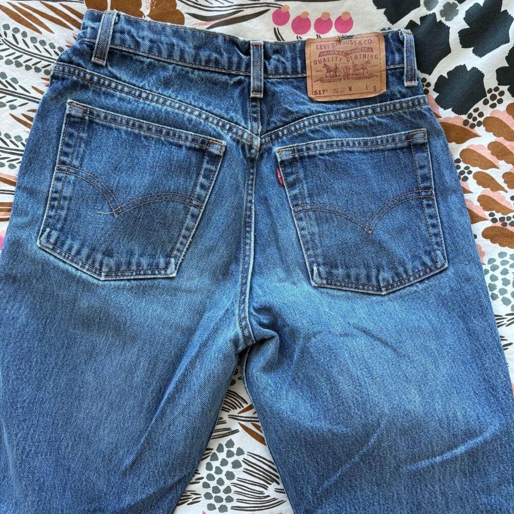 Vintage Levi's 517 Bootcut Low rise 9 Jr. S